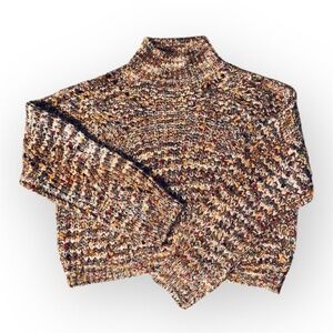 Line & Dot Oversized Breck Turtleneck Knit Sweater size XS